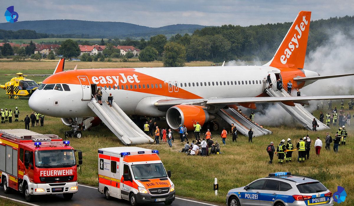 EasyJet U22152 Emergency Germany