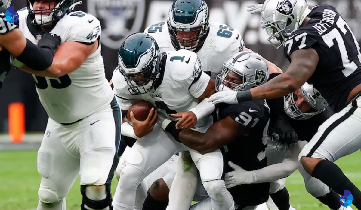 Philadelphia Eagles vs Las Vegas Raiders Match Player Stats