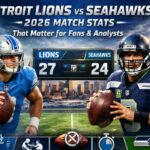 Detroit Lions vs Seahawks 2026 Match Stats