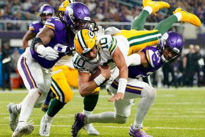 Minnesota Vikings vs Green Bay Packers Player Stats