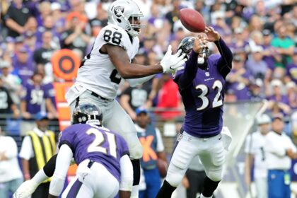 Las Vegas Raiders vs. Baltimore Ravens Match Player Stats