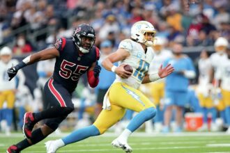 Chargers vs Texans Match Player Stats