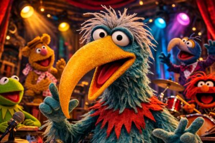 Muppet With Long Hooked Beak