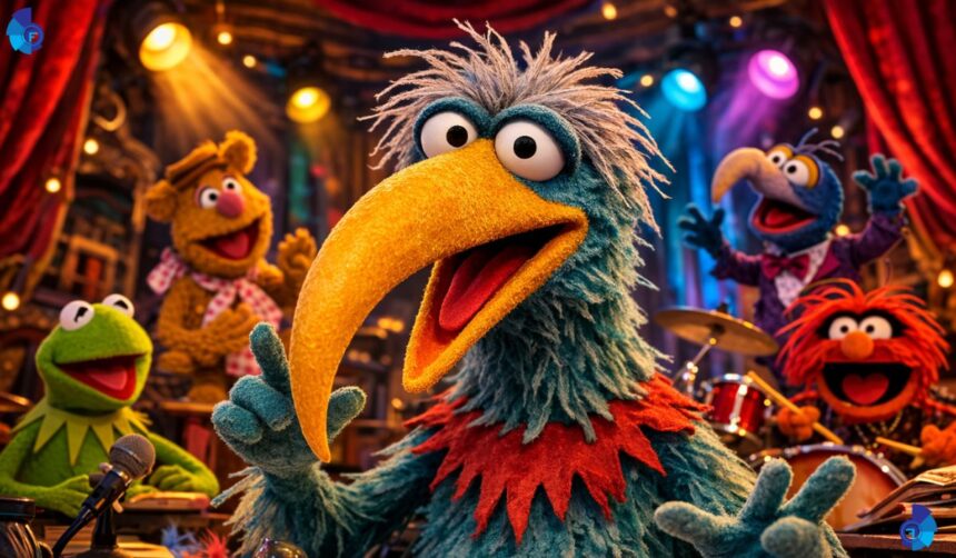 Muppet With Long Hooked Beak