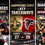 New Orleans Saints vs Atlanta Falcons Player Stats