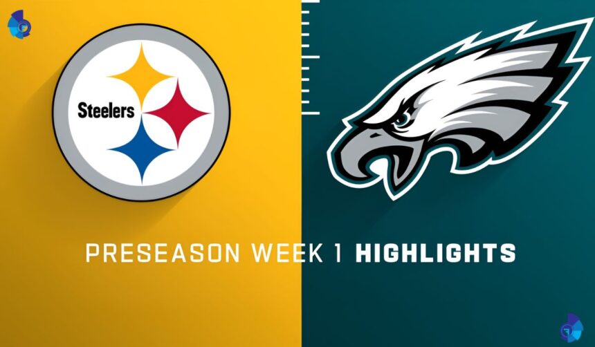Philadelphia Eagles vs Steelers Player Stats