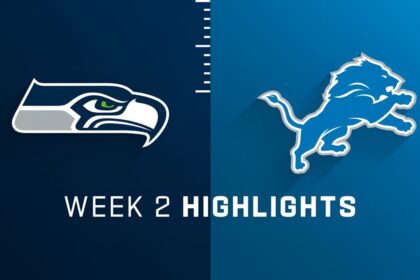 Detroit Lions vs Seahawks 2025 Match Stats