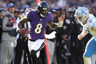 Detroit Lions vs Baltimore Ravens Match Player Stats